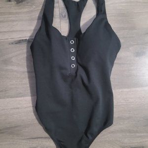 Bombshell black bodysuit